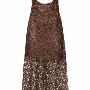 Zola Strapless Lace Midi Dress