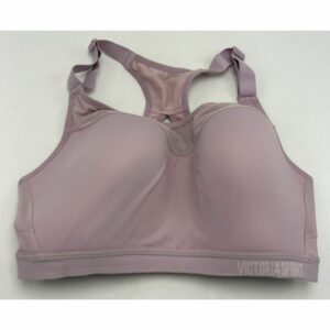 Victorias Secret Victoria's Secret Sports Bra 34D Incredible Lightweight Max Pink Pull On W/ Hook in White, Women's