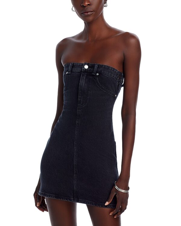 alexanderwang. t Stretch Denim Tube Dress