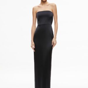 alice + olivia DOREEN STRAPLESS MAXI DRESS