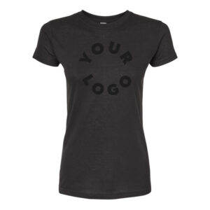 12 Custom Tultex Women's Poly-Rich T-Shirt