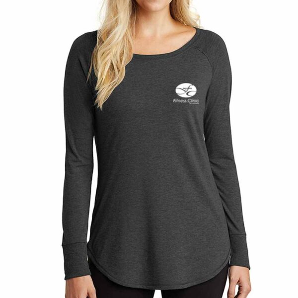 12 District® Women's Perfect Tri® Long Sleeve Tunics T-Shirt - Personalization Available