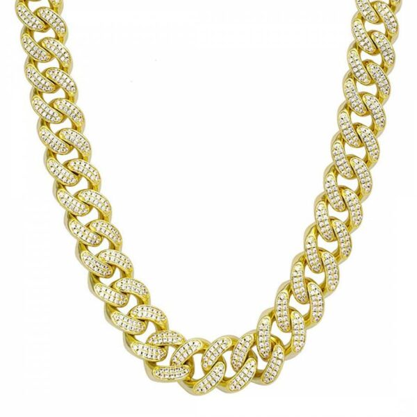 18K Gold Link Necklace