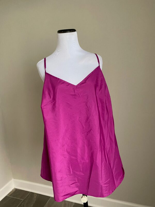 2x Camisole 25" Pit To Ht Pink Fuchsia Mh