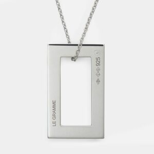 3.4G Necklace - Le Gramme - Silver