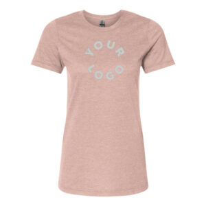 48 Custom Gildan Softstyle Women's CVC T-Shirt