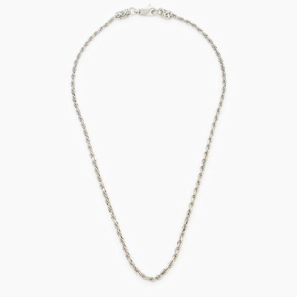 925 sterling silver rope chain necklace