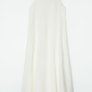 A-LINE LINEN MAXI DRESS