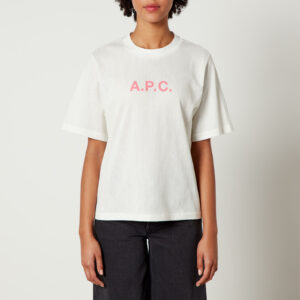 A.P.C. Mae Cotton-Mesh T-Shirt - XS