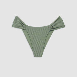 ANINE BING Naya Bikini Bottom in Artichoke