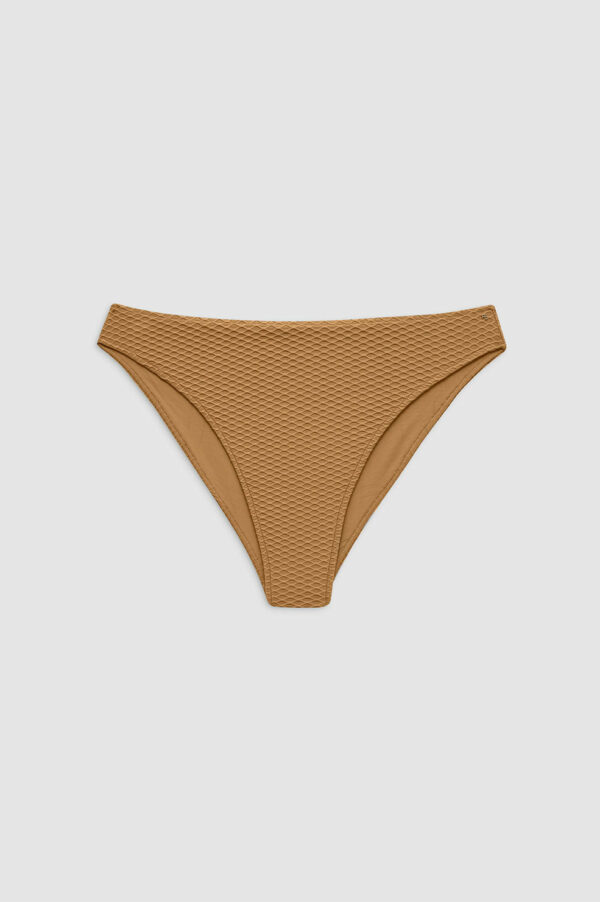 ANINE BING Rita Bikini Bottom in Camel