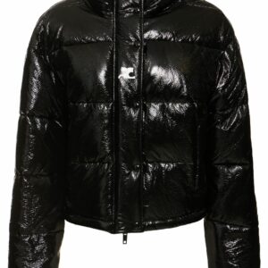 Ac Vinyl Puffer Jacket