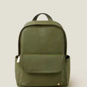 Accessorize Women's Front Flap Backpack Green, Size: 25x35cm