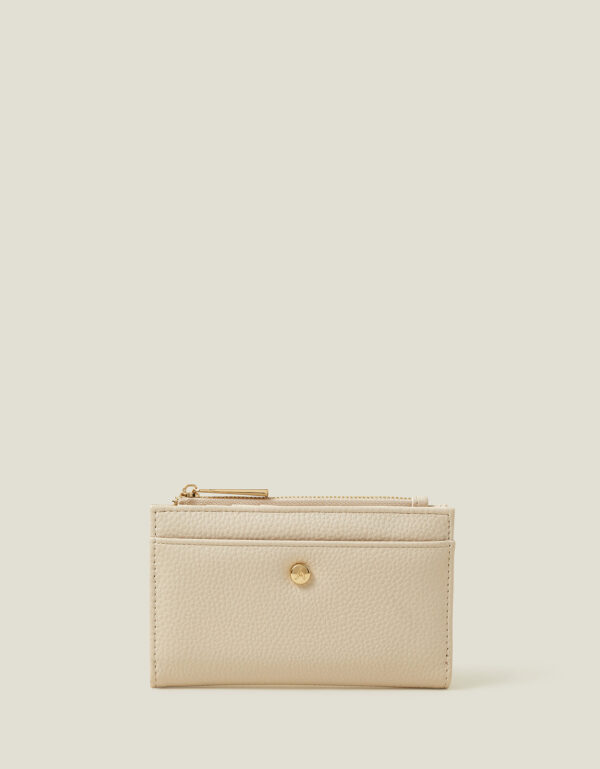 Accessorize Women's cream Medium Slimline Wallet, Size: 16x10cm