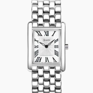 Accurist Ladies watch in silver-White