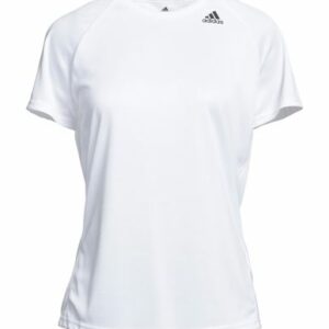 Adidas Woman T-shirt White Size XS Recycled polyester