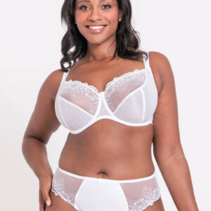 Adore Grace Balconette Bra White