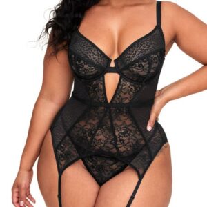 Adore Me Lynn Bustier in Black at Nordstrom, Size 40B