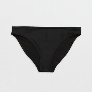 Aerie Full Coverage Bikini Bottom Women's True Black XL