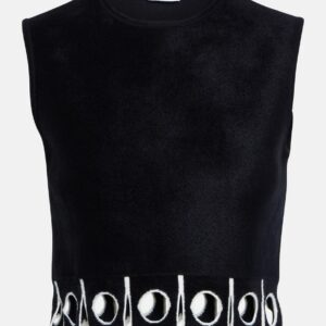 Alaïa Sleeveless cropped top