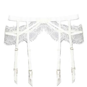 Alexa Ivory Garter Belt