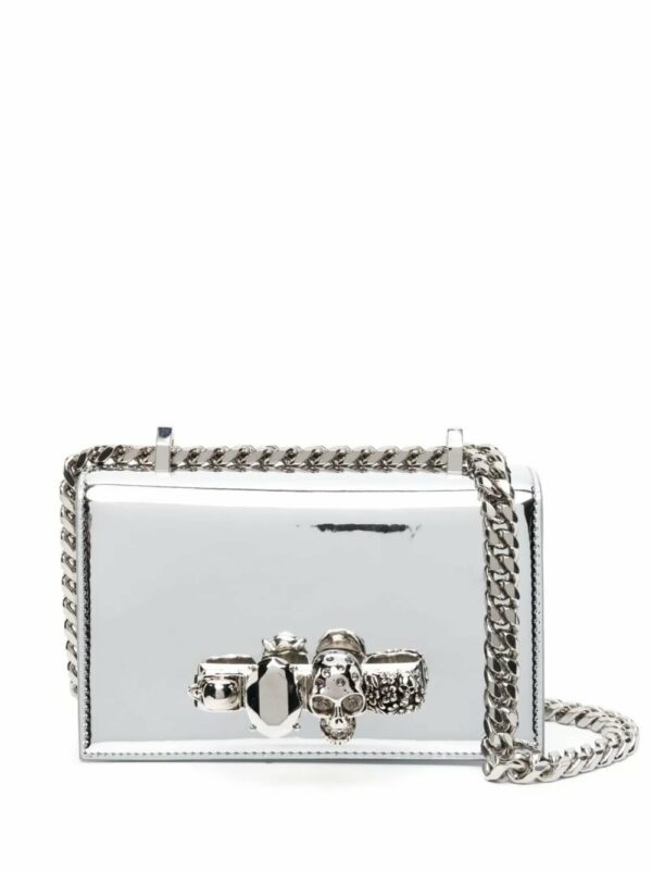 Alexander McQueen Jewelled Satchel Crossbody Bag