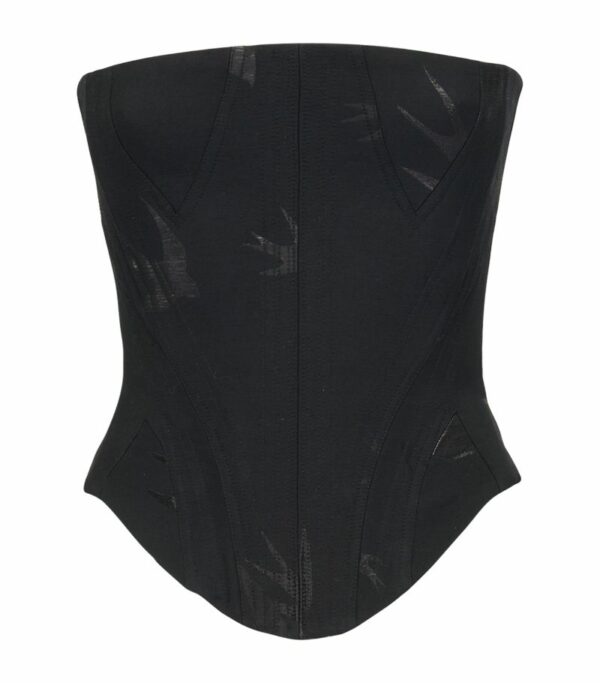 Alexander Mcqueen Swallows Corset Top