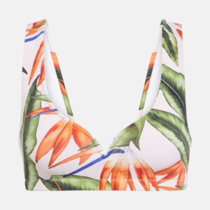 Alexandra Miro Kamala printed bikini top