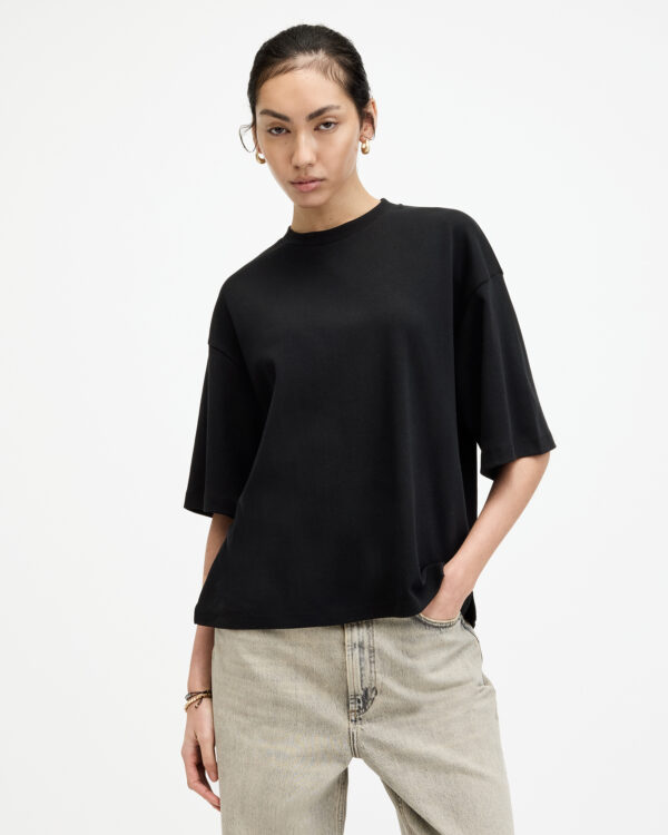 AllSaints Amelie Oversized Boxy T-Shirt