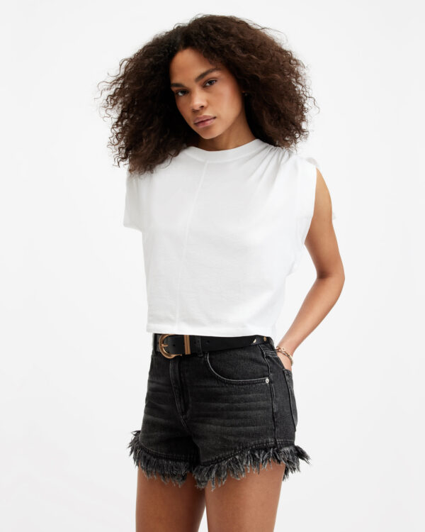 AllSaints Cassie Crew Neck Sleeveless T-Shirt