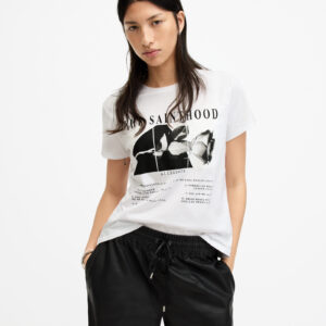 AllSaints Rosekis Grace Printed Floral T-Shirt