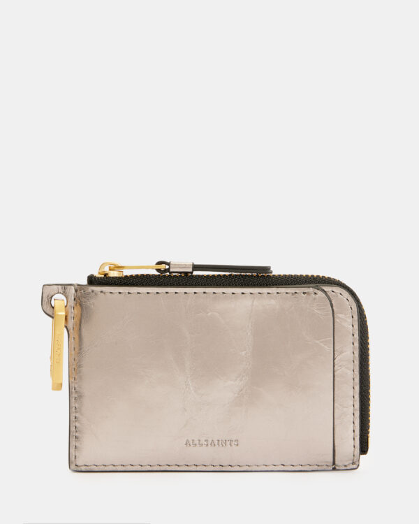 Allsaints Remy Detachable Ring Leather Wallet