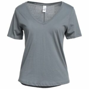 Alternative Woman T-shirt Grey Size S Organic cotton