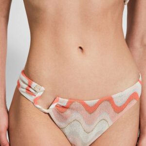 Alyssa Bikini Bottom In Coral Wave