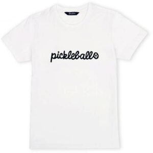 Ame & Lulu Women's Sporty Love Pickleball Stitched T-Shirt