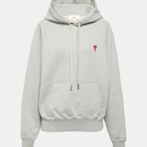 Ami Paris Ami de Cœur cotton jersey hoodie