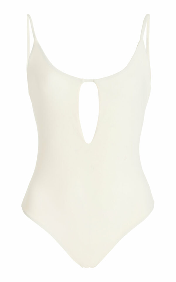 Anemos - Keyhole One-Piece Swimsuit - White - M - Moda Operandi