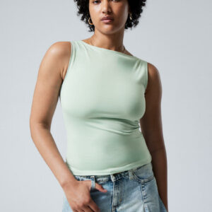 Annie Boatneck Sleeveless top