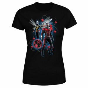 Ant-Man And The Wasp Particle Pose Women's T-Shirt - Black - L