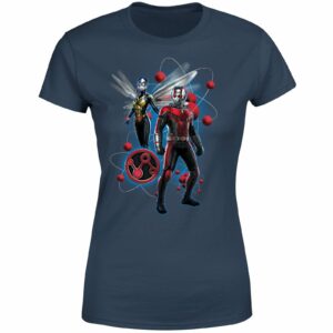 Ant-Man And The Wasp Particle Pose Women's T-Shirt - Navy - L