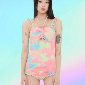 (OP-21371) ROLA TIE-DYE ONEPIECE SWIMSUIT MULTI