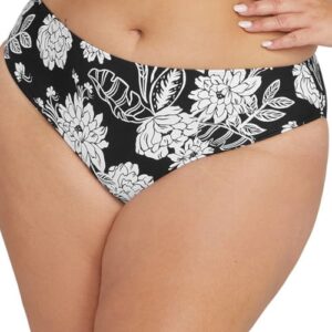 Artesands Monet Curve Fit Bikini Bottoms in Black at Nordstrom, Size 14 Us