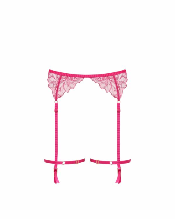 Astra Garter Belt Thigh Harness Fuchsia Pink