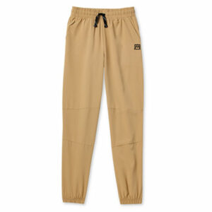 Avalanche Big Boys Drawstring Waist Cinched Jogger Pant, Medium (10-12), Brown