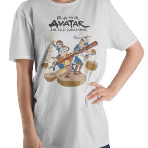 Avatar The Last Airbender White T-Shirt | Adult Apparel for Men and Women