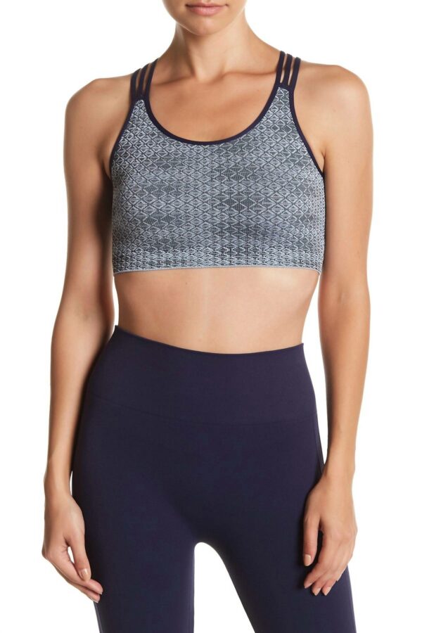 Avenue C Sports Bra In Blue