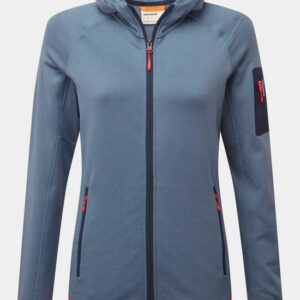 Ayacucho Womens Mountain Midlayer Hoody - Mid Blue