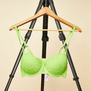 Savage Fenty Sorry Not Sorry Lined Balconette Bra 36Dd in Green, Women's