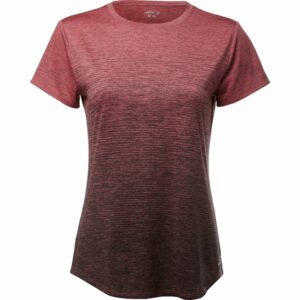 BCG Women's Ombre Short Sleeve T-Shirt Orange Light, Large - Women's Core/Basic Tops at Academy Sports