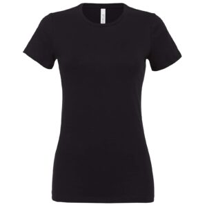 BELLA+CANVAS Women's Relaxed Jersey T-Shirt in Black | 2XL | Michaels